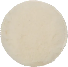 柔らかいウール表面を備えたBoschの研磨パッド。