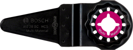 Bosch Starlock AIZ 28 SC HCS マルチマテリアルソーブレード。