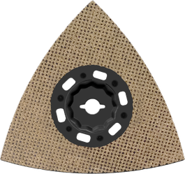 Bosch MAVZ 116 RT10 カーバイド RIFF サンディング プレート 116mm。.