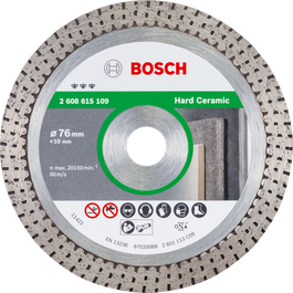Boschハードセラミックダイヤモンド切断ディスク 76mm に最適です。