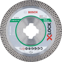 Bosch X-LOCK ハードセラミックダイヤモンド切断ディスク 115mm に最適です。