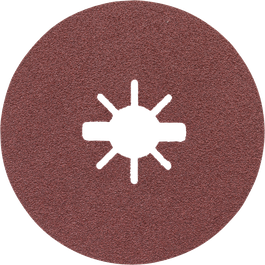 多孔ダスト排出機能付きBosch Expert サンディング ディスク。