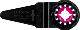 Bosch Starlock AIZ 28 SC マルチマテリアルソーブレード。