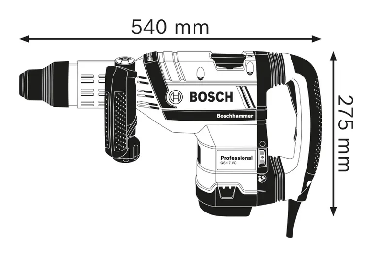 BOSCH(ボッシュ) SDS-max破つりハンマー[GSH9VC]【リライズ野田愛宕店】【店頭取引限定】【未使用品】1点限り早い者勝ち！ ボッシュ 破つりハンマー::GSH9VC|ホームメイキング【電動工具・大工