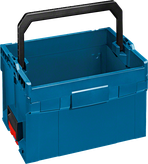 キャリーハンドル付きのBosch LT-BOXX 272ツールボックス。