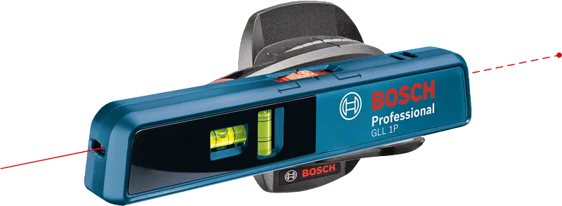 Bosch GLL 1 P レーザー レベリング ツール、範囲 5 m。.