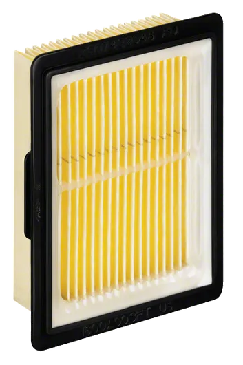 ダスト除去用のBoschベローズフィルターセルロース190cm²。.