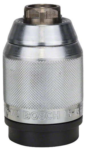 Boschキーレスチャック、マットクロームメッキ.