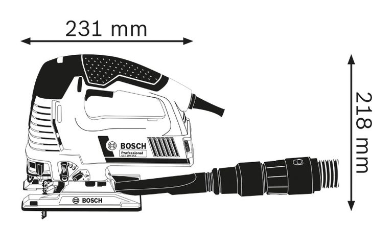 PRO HEAVY DUTY GST 160 BCE ジグソー | Bosch Professional
