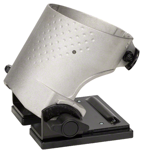 調整可能な傾斜ベースを備えたBosch の角度付きルーター ケージ。.