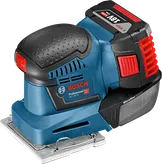 Bosch GSS 18V-10 コードレスオービタルサンダー。