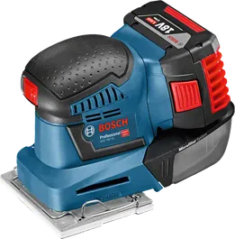 Bosch GSS 18V-10 コードレスオービタルサンダー。.