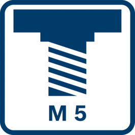 スピンドル径：M5 
