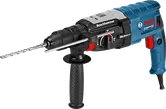 補助ハンドル付きBosch GBH 2-28 F 回転ハンマー。.