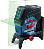 緑色レーザーを搭載したBosch GCL 250 CG レーザー レベリング ツール。