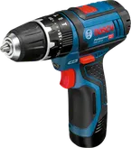 多用途のねじ締めに適したBosch GSB 12V-15 コードレスコンビドリル。.