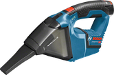 小さなゴミ用のBoschハンドヘルド掃除機 GAS 12V。