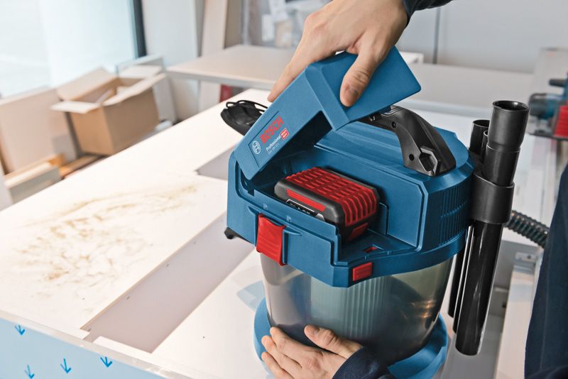 PRO GAS 18V-10 LPH コードレスクリーナー | Bosch Professional