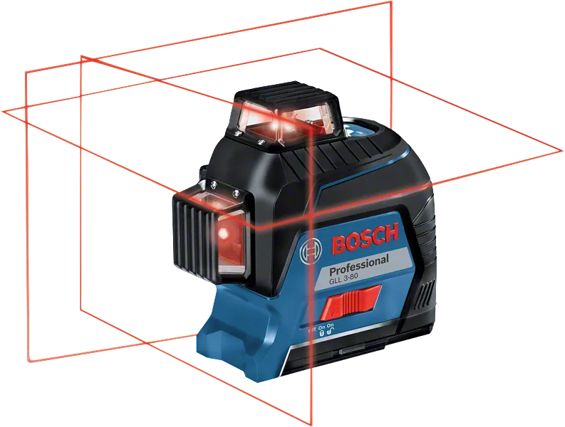 PRO GLL 3-80 レーザー墨出し器 | Bosch Professional