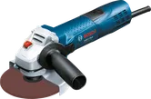 100 mm ディスクを備えたBosch GWS 7-100 E アングルグラインダー。.
