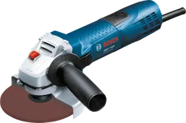 100 mm ディスクを備えたBosch GWS 7-100 E アングルグラインダー。.