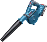Bosch GBL 18V-120 コードレスブロワー、18V バッテリー。.