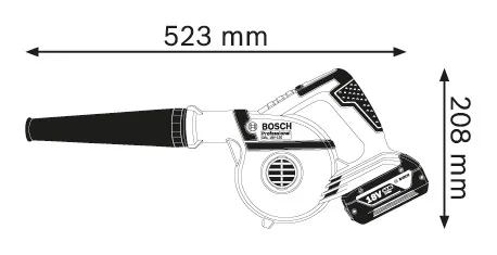 PRO GBL 18V-120 H コードレスブロワ | Bosch Professional