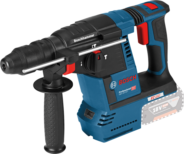 Bosch GBH 18V-26 F コードレス回転ハンマードリル。.