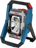 Bosch GLI 18V-2200 C コードレス現場ライト、2200 ルーメン。.