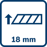 引き込み式刃を備えたBoschのユーティリティカッターナイフ。.