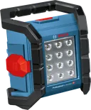 Bosch GLI 18V-1200 C コードレス作業灯（LED パネル付き）。.