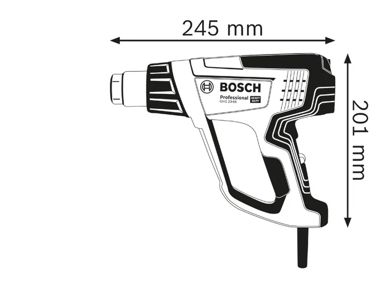 PRO GHG 23-66 ホットエアガン | Bosch Professional
