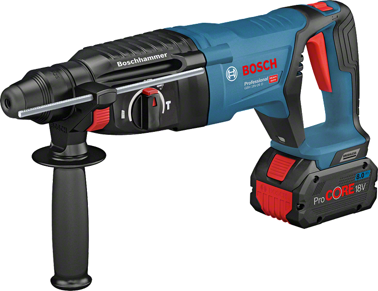 Bosch GBH 18V-26 D コードレスロータリーハンマー SDS プラス。.