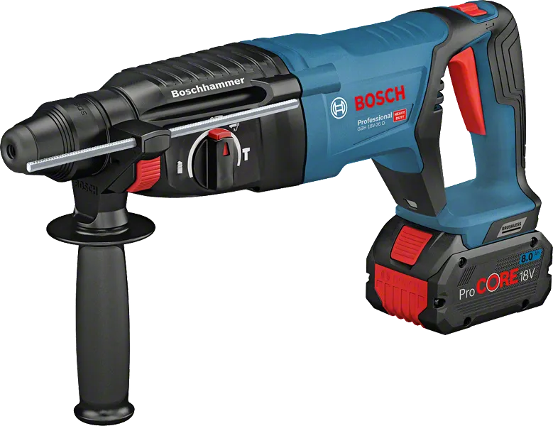 Bosch GBH 18V-26 D コードレスロータリーハンマー SDS プラス。.