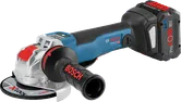Bosch GWX 18V-10 PSC コードレスアングルグラインダー（X-LOCK 搭載）.