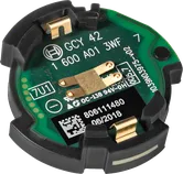 ツール接続用のBosch GCY 42 Bluetooth モジュール。