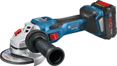Bosch GWS 18V-15 SC コードレスアングルグラインダー。