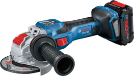 Bosch GWX 18V-15 SC コードレスアングルグラインダー（キャリングケース付き）.