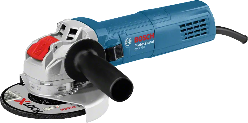 PRO GWX 750-125 S ディスクグラインダー X-LOCK | Bosch Professional