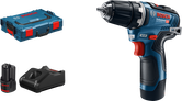 Bosch GSR 10.8V-35 コードレス ドリル (ケースとバッテリー付き)。