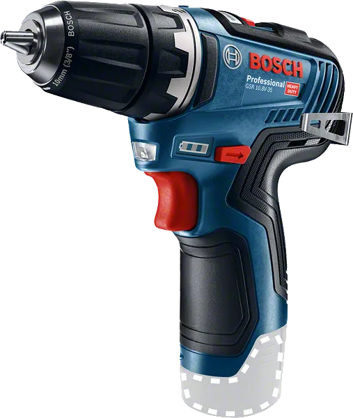 Bosch GSR 10.8V-35 コードレスドリルドライバー。