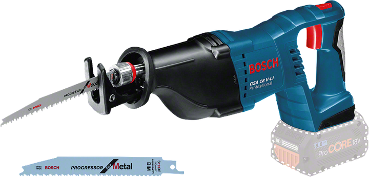 GSA 18 V-LI コードレスセーバーソー | Bosch Professional