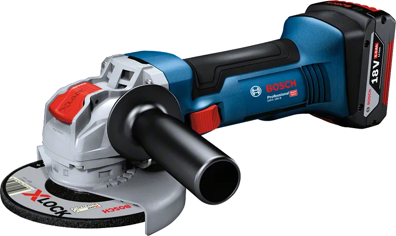 Bosch GWX 18V-8 コードレスアングルグラインダー（X-LOCK 搭載）.