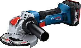 Bosch GWX 18V-8 コードレス アングル グラインダー キット (付属品付き)。.