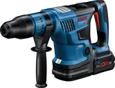 Bosch GBH 18V-36 C コードレス回転ハンマー（8Ah バッテリー搭載）。
