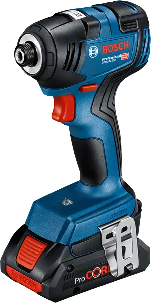 Bosch GDR 18V-200 インパクトドライバー（ProCORE18V バッテリー搭載）.