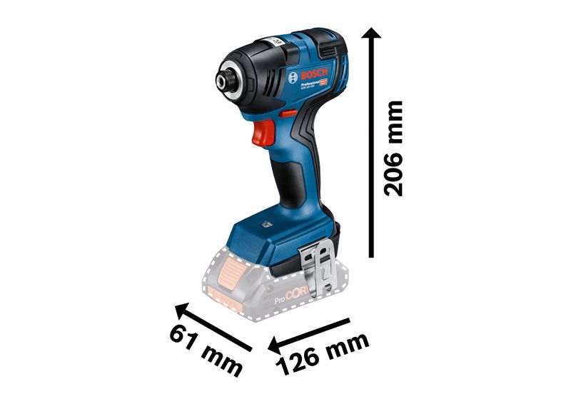 PRO GDR 18V-200H コードレスインパクトドライバー | Bosch Professional