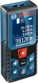 デジタルディスプレイを備えたBosch GLM 400 レーザー測定器。.