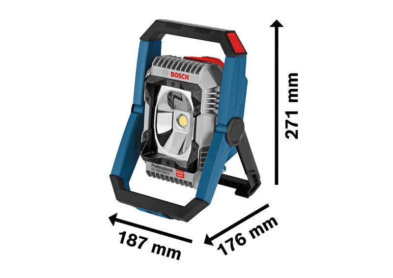 【中古】【動作OK】【店頭引取限定】ボッシュBOSCH 14.4V/18V コードレス投光器 （18Vバッテリー付） GLI18V-2200　18,700円（税込）8132 GLI 18V-2200 C コードレスジョブサイトライト