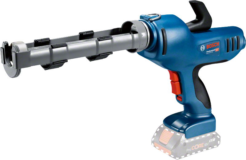 Bosch GCG 18V-310 コードレスコーキングガン、310ml カートリッジ用。.